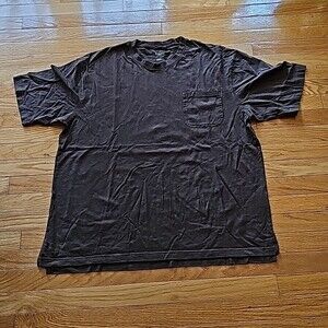Mens XL RedHead Short Sleeve Crew Neck Pocket. Brown